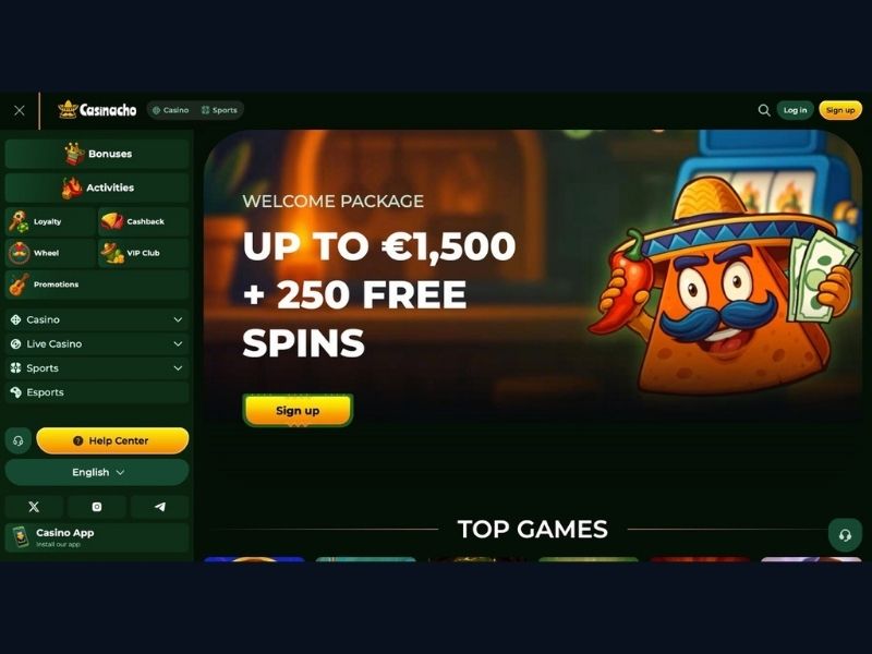 Bonussystem und Spielmechaniken bei Casinacho Casino Nacho Casino für Österreich