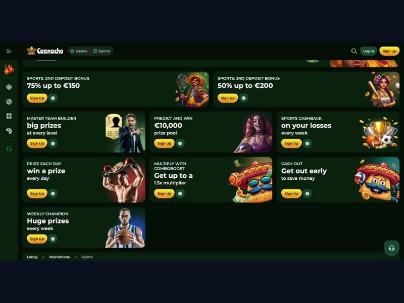 Mobile App und Mechaniken-Einrichtung bei Casinacho Casino für österreichische Spieler